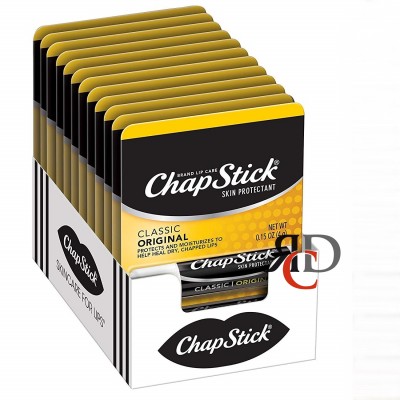 CHAPSTICK BLISTER BLACK 12/BOX Lip Balm